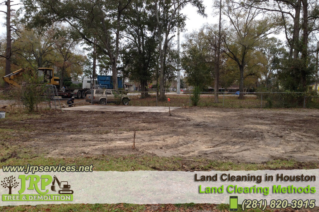 We provide land cleaning landscaping services!